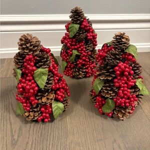 Target red Christmas tree decor NWT retail $39 each
